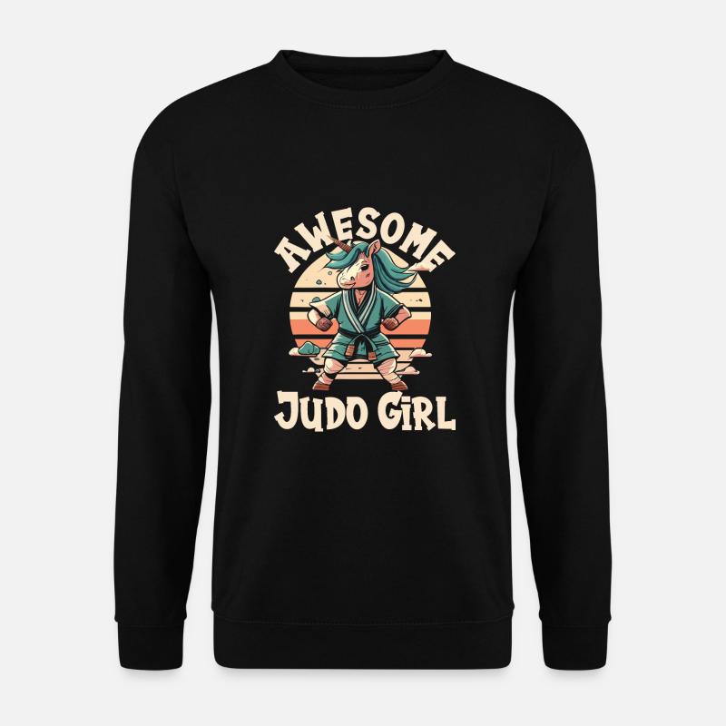 Judo - Unisex Pullover - Schwarz