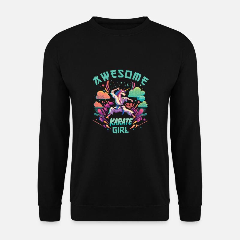 Karate - Unisex Pullover - Schwarz