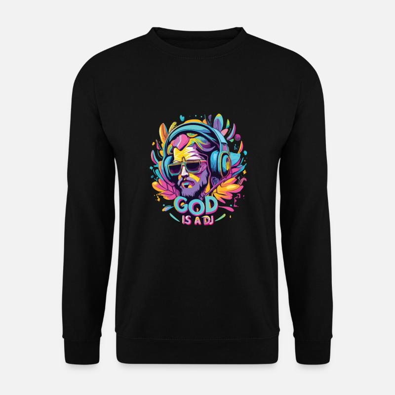 DJing - Unisex Pullover - Schwarz
