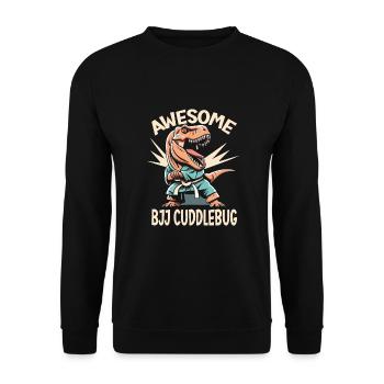 Jiu Jitsu - Sweat-shirt Unisexe - noir - Devant - Alina (178cm) & Michal (187cm)
