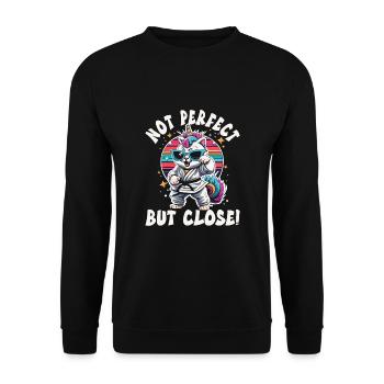 Arts martiaux Enfants - Sweat-shirt Unisexe - noir - Devant - Alina (178cm) & Michal (187cm)