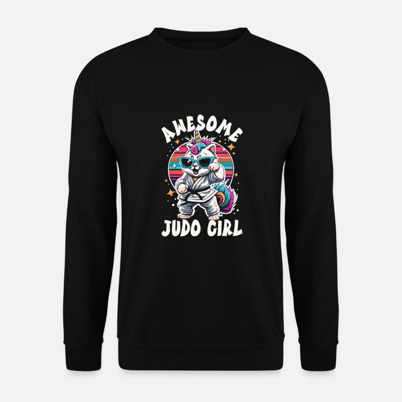 Judo - Unisex Pullover - Schwarz