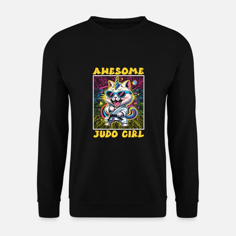 Judo - Unisex Pullover - Schwarz