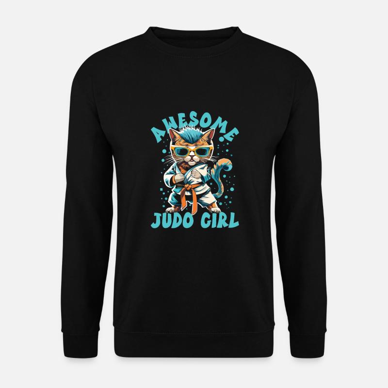 Judo - Unisex Pullover - Schwarz