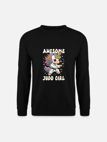 Judo - Sweat-shirt Unisexe - noir