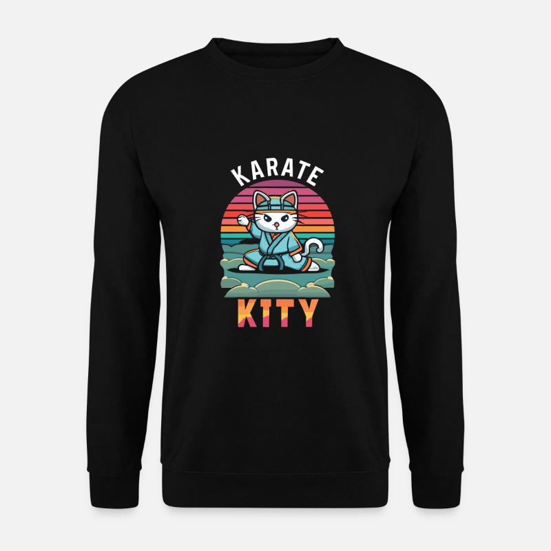 Karate - Unisex Pullover - Schwarz