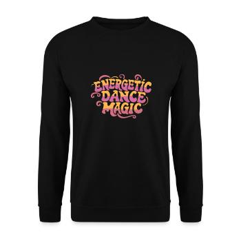 Festival - Unisex Pullover - Schwarz - Vorne - Alina (178cm) & Michal (187cm)