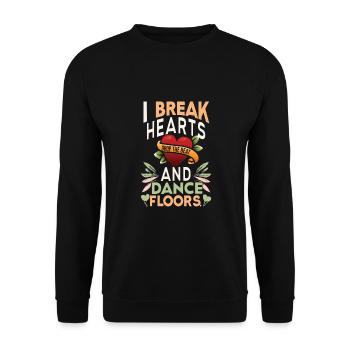 Festival - Unisex Pullover - Schwarz - Vorne - Alina (178cm) & Michal (187cm)