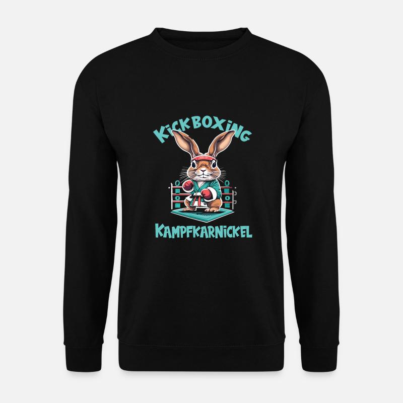 Kickboxen - Unisex Pullover - Schwarz