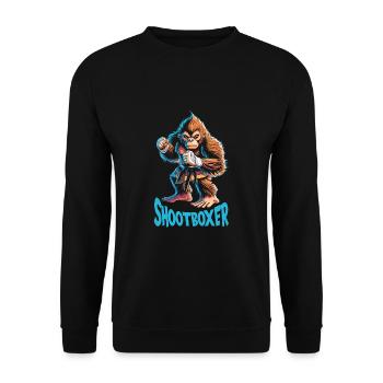 Bare Knuckle - Unisex Sweatshirt - black - Front - Alina (178cm) & Michal (187cm)
