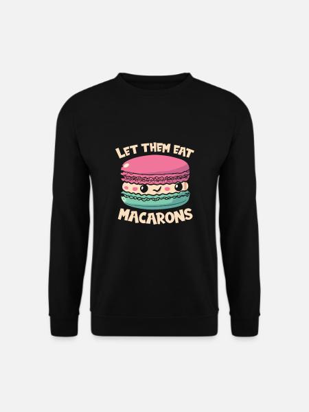 French food - Unisex Sweatshirt - black