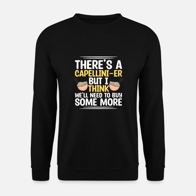 Cuisine italienne - Sweat-shirt Unisexe - noir