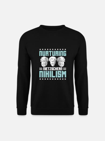 Philosophy - Unisex Sweatshirt - black