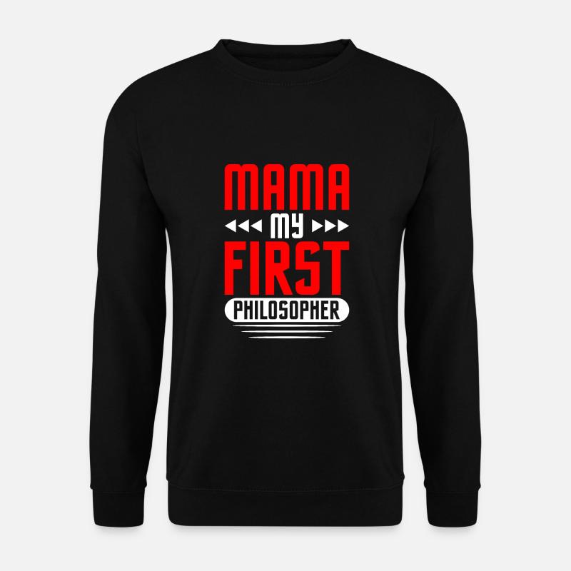 Philosophy - Unisex Sweatshirt - black