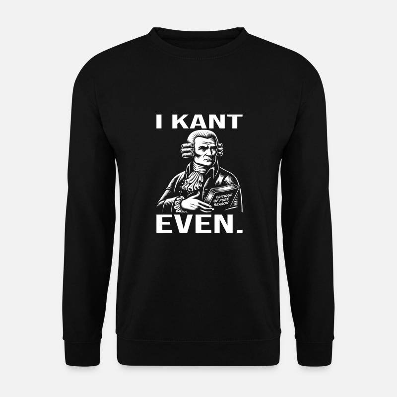 Philosophie - Unisex Pullover - Schwarz