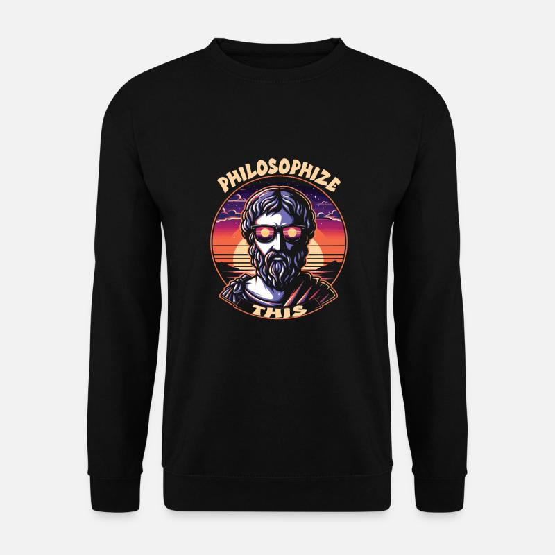 Philosophy - Unisex Sweatshirt - black
