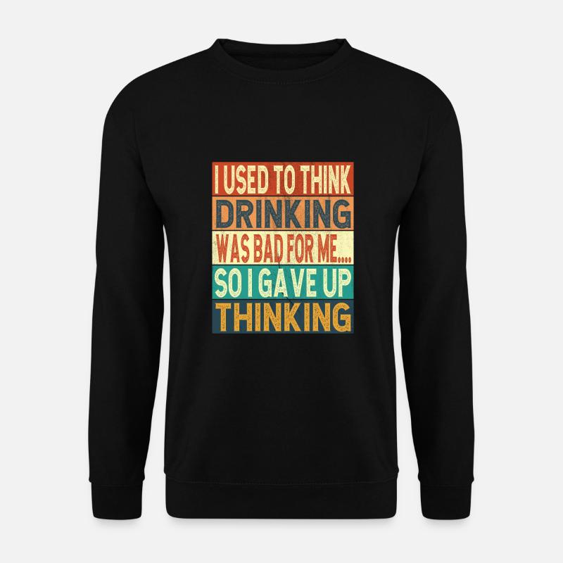 Philosophie - Unisex Pullover - Schwarz