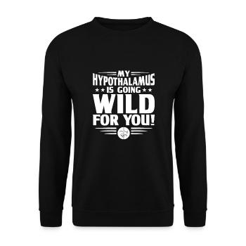 Psychologist - Unisex Sweatshirt - black - Front - Alina (178cm) & Michal (187cm)