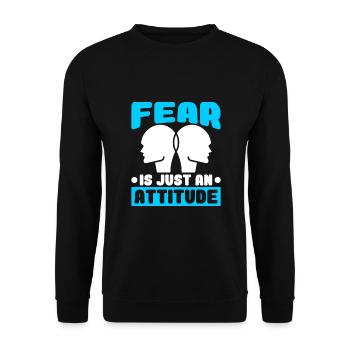 Psychologist - Unisex Sweatshirt - black - Front - Alina (178cm) & Michal (187cm)