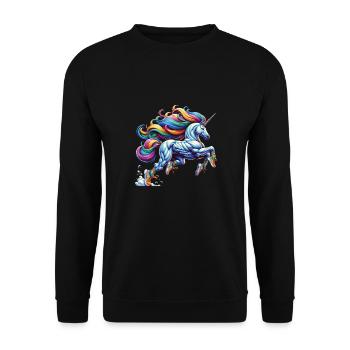 Formateur - Sweat-shirt Unisexe - noir - Devant - Alina (178cm) & Michal (187cm)