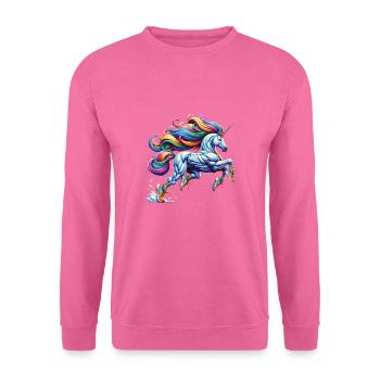 Fitnesstrainer - Unisex Pullover - Pink - Vorne