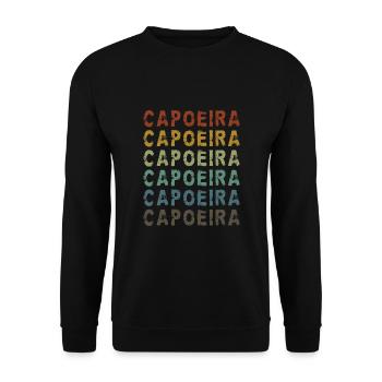 Capoeira - Sweat-shirt Unisexe - noir - Devant - Alina (178cm) & Michal (187cm)