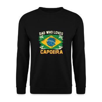 Capoeira - Sweat-shirt Unisexe - noir - Devant - Alina (178cm) & Michal (187cm)