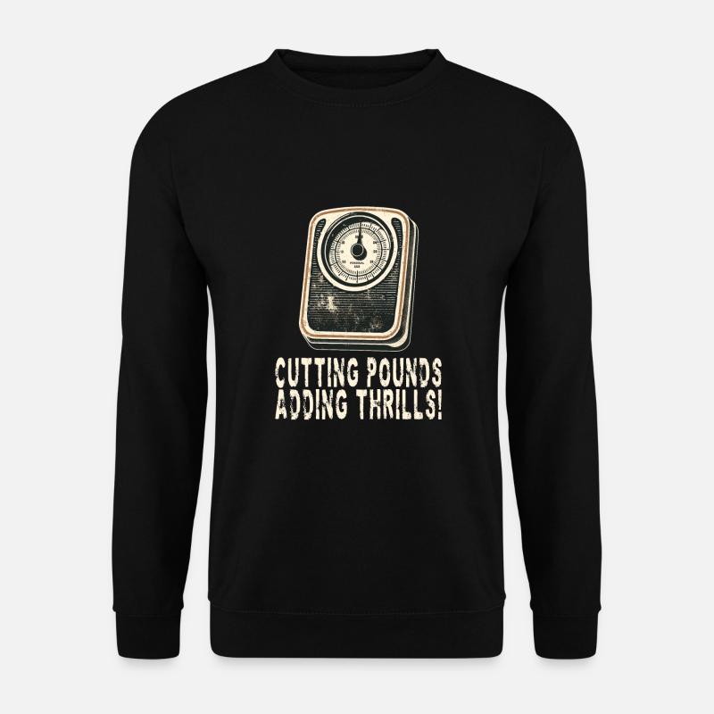 decrease - Unisex Sweatshirt - black