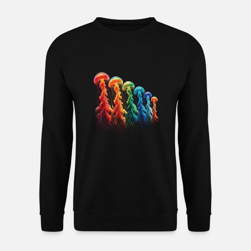 Qualle - Unisex Pullover - Schwarz
