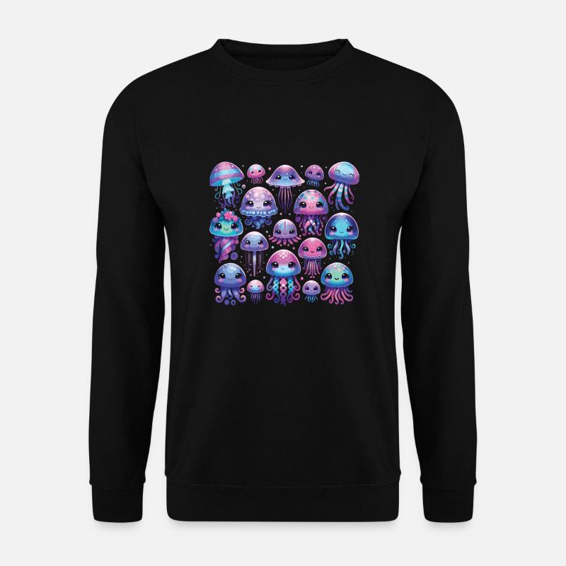 Qualle - Unisex Pullover - Schwarz