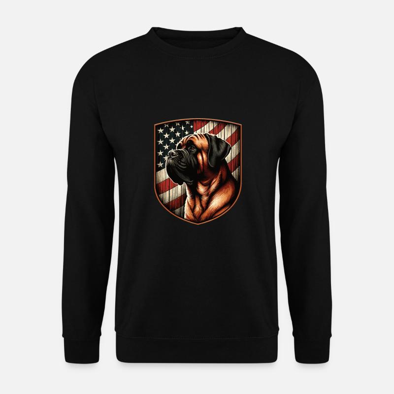 Bullmastiff - Unisex Pullover - Schwarz