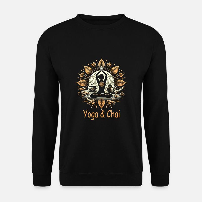 Chai - Unisex Pullover - Schwarz