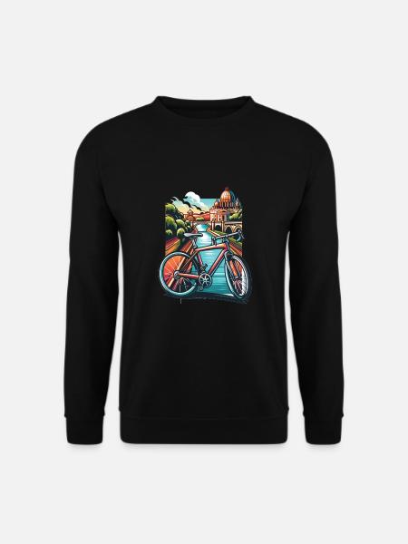 Cycling - Unisex Sweatshirt - black