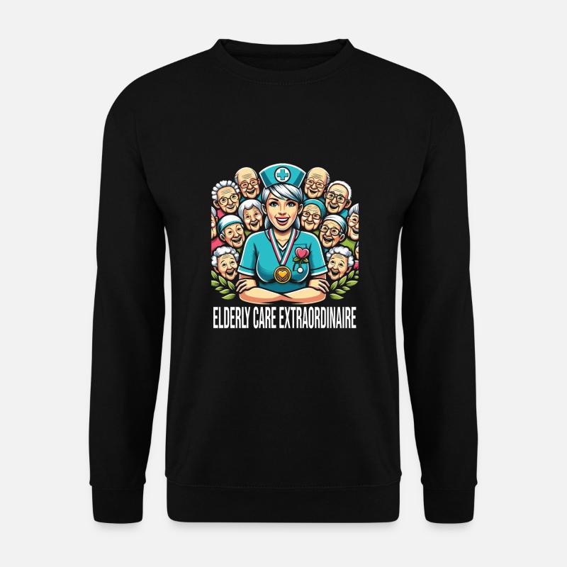 Altenpflegerin - Unisex Pullover - Schwarz