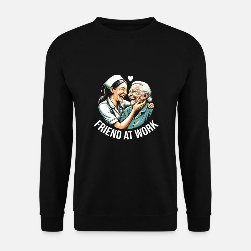 Altenpflegerin - Unisex Pullover - Schwarz