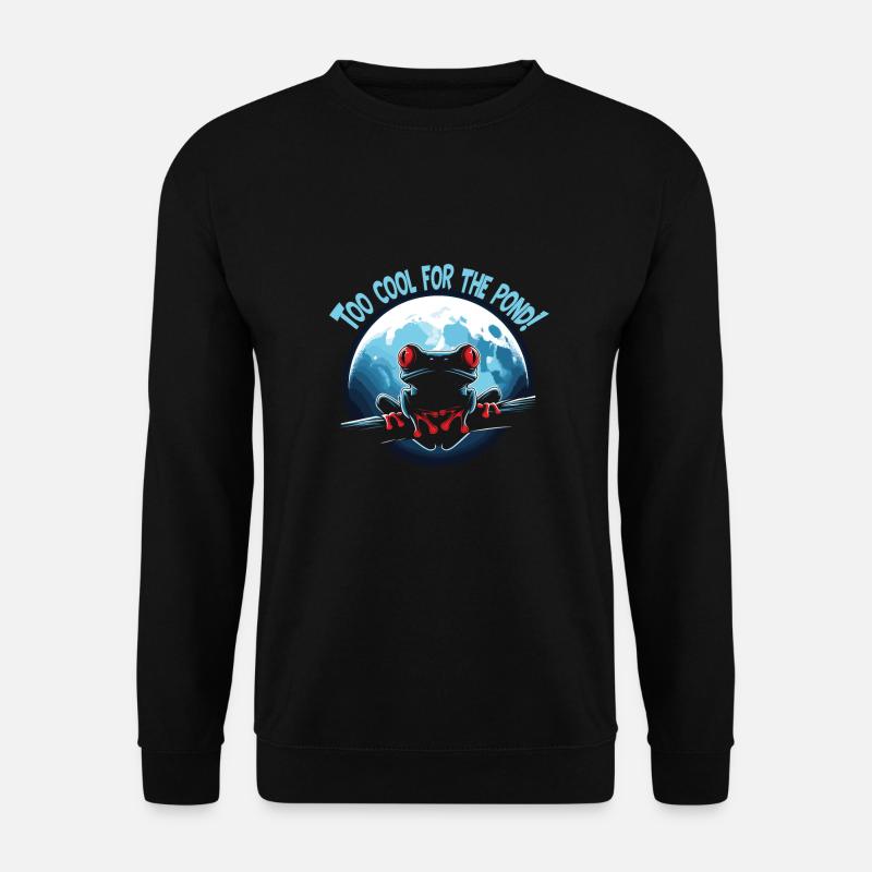 Frog - Unisex Sweatshirt - black