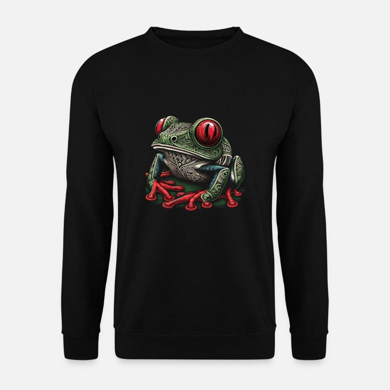 Frog - Unisex Sweatshirt - black