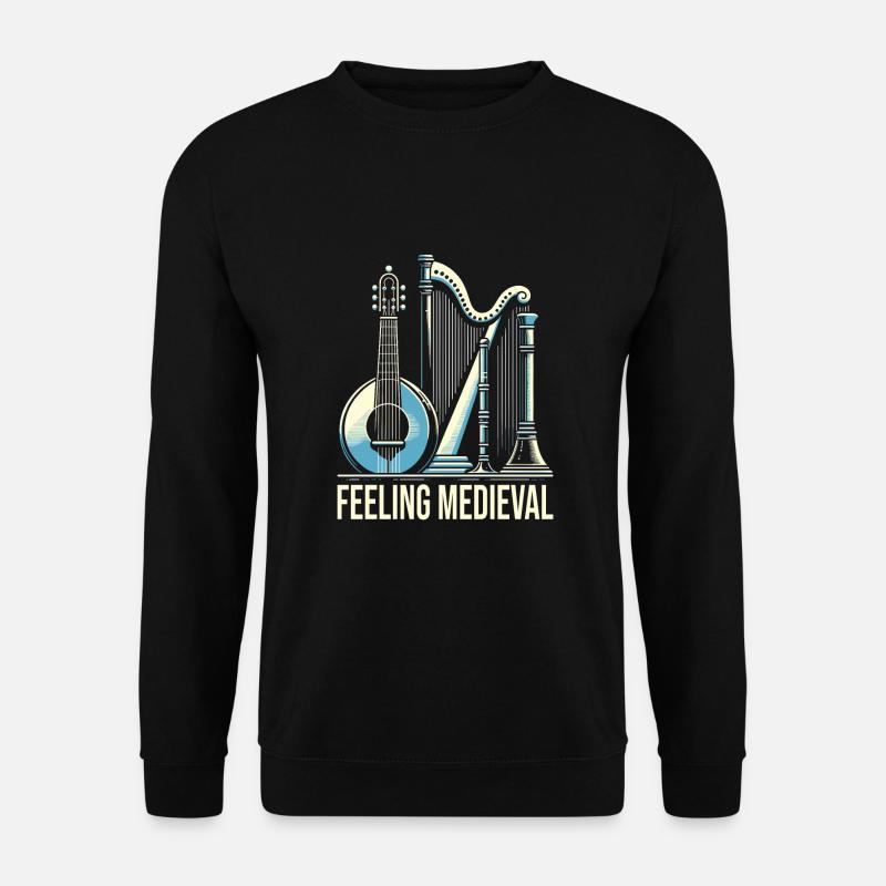 Mittelalter Markt - Unisex Pullover - Schwarz
