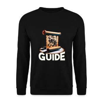 Medieval Market - Unisex Sweatshirt - black - Front - Alina (178cm) & Michal (187cm)