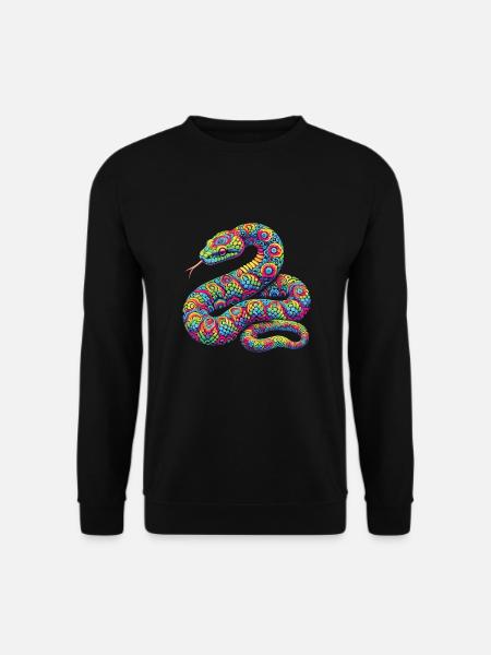 Hippie Festival - Unisex Sweatshirt - black