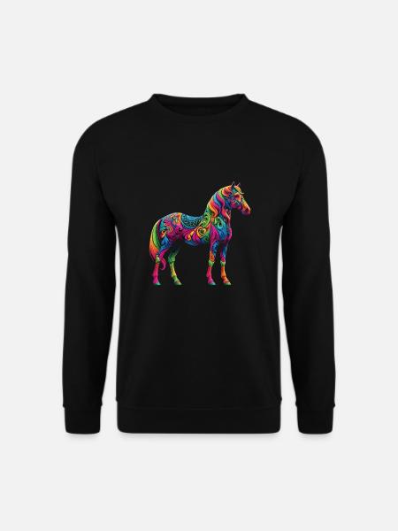 Hippie Festival - Unisex Pullover - Schwarz
