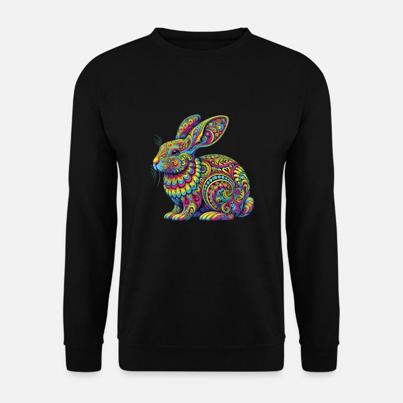 Hippie Festival - Unisex Pullover - Schwarz