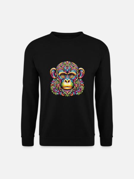 Hippie Festival - Unisex Sweatshirt - black