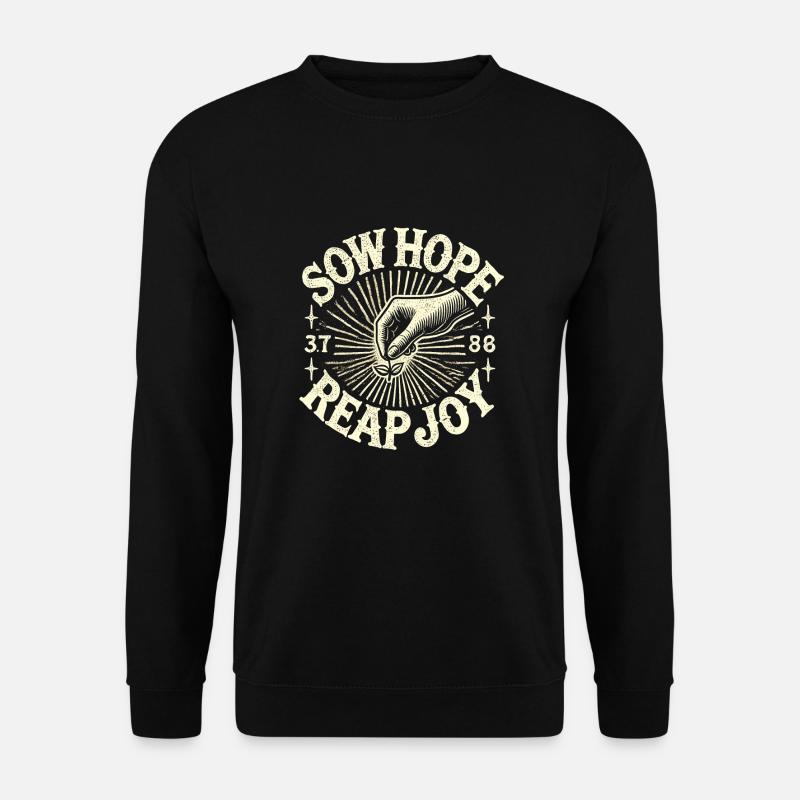 Garten - Unisex Pullover - Schwarz
