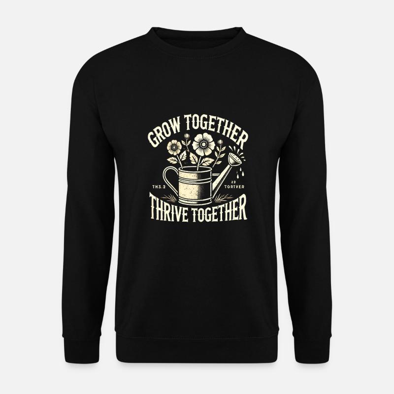 Garten - Unisex Pullover - Schwarz
