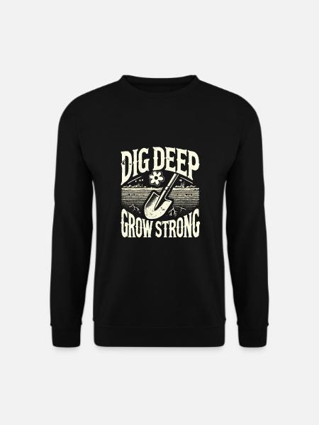 Garden - Unisex Sweatshirt - black