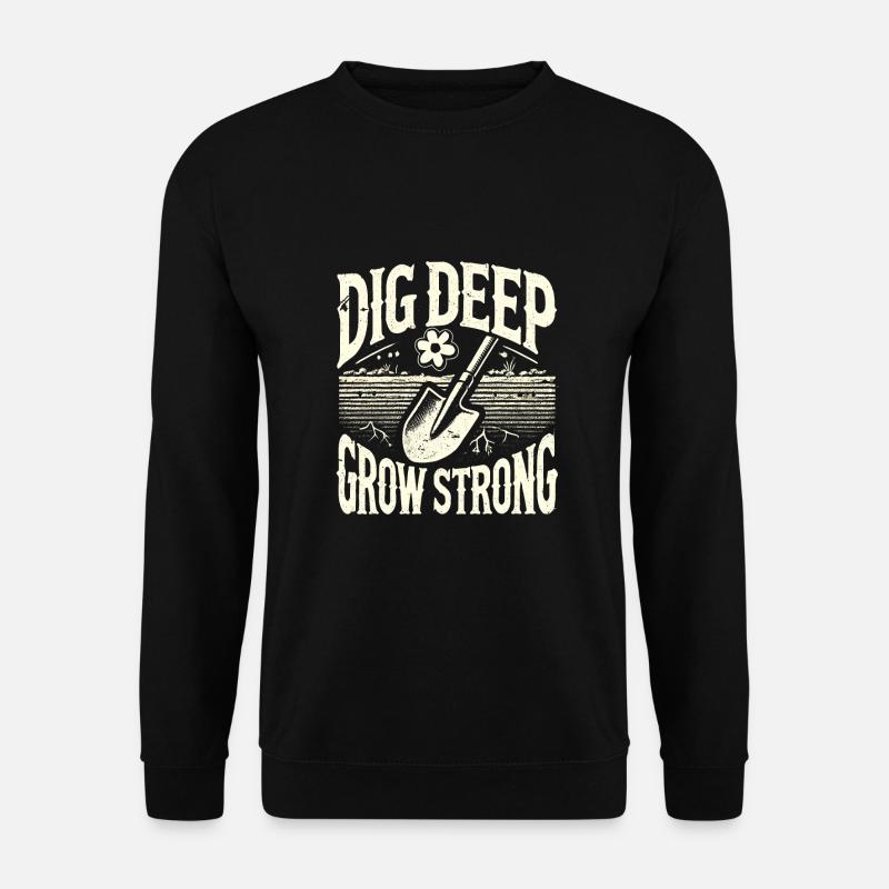 Garten - Unisex Pullover - Schwarz