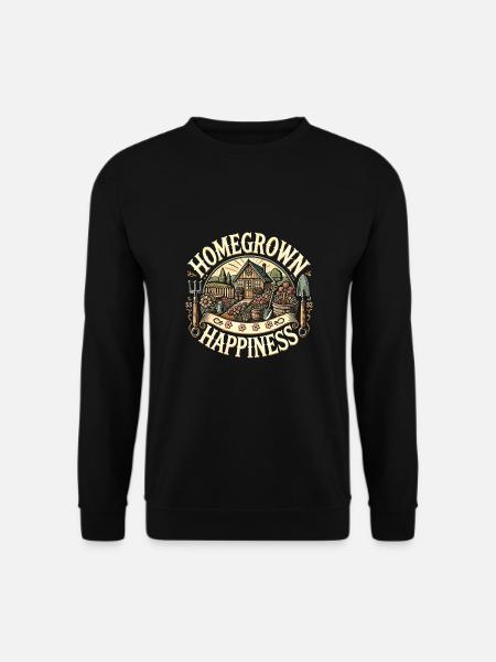 Jardin - Sweat-shirt Unisexe - noir