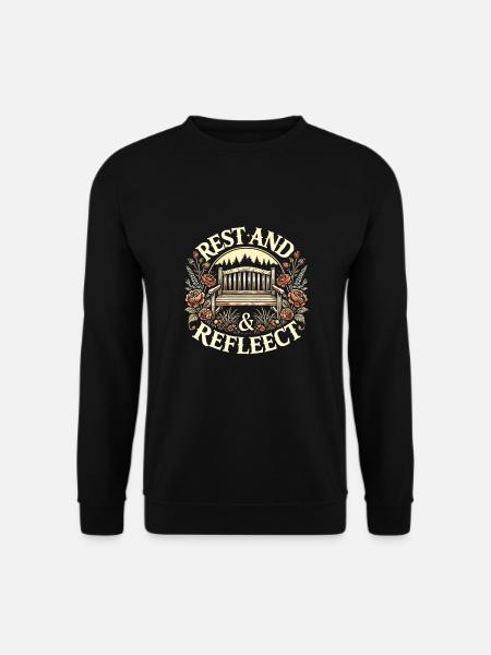 Garten - Unisex Pullover - Schwarz