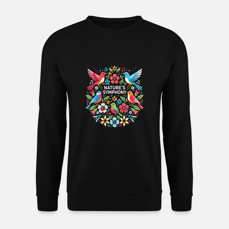 Garten - Unisex Pullover - Schwarz